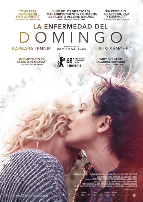 La enfermedad del domingo - Spanish Movie Poster