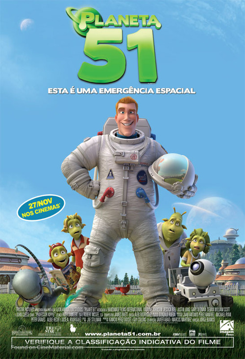 Planet 51 - Brazilian Movie Poster
