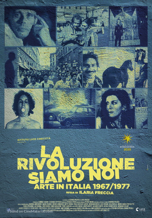 La Rivoluzione Siamo Noi (Arte in Italia 1967/1977) - Italian Movie Poster