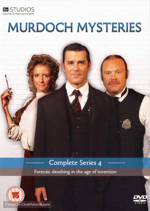 &quot;Murdoch Mysteries&quot; - British DVD movie cover