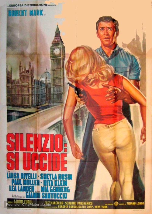 Silenzio: Si uccide - Italian Movie Poster