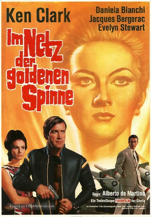 Missione speciale Lady Chaplin - German Movie Poster