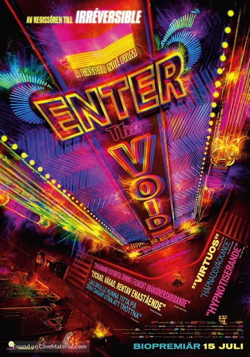 Enter the Void - Swedish Movie Poster