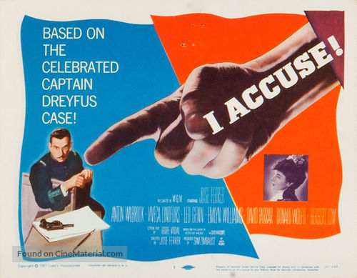 I Accuse! - Movie Poster