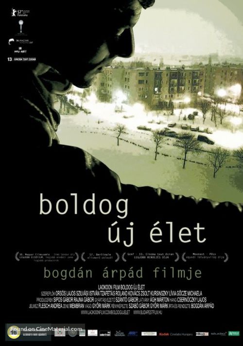 Boldog &uacute;j &eacute;let - Hungarian poster