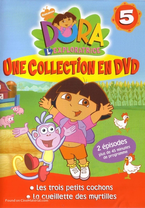 &quot;Dora the Explorer&quot; - French DVD movie cover