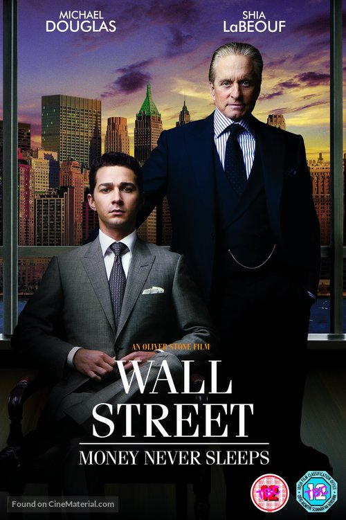 Wall Street: Money Never Sleeps - British Movie Cover