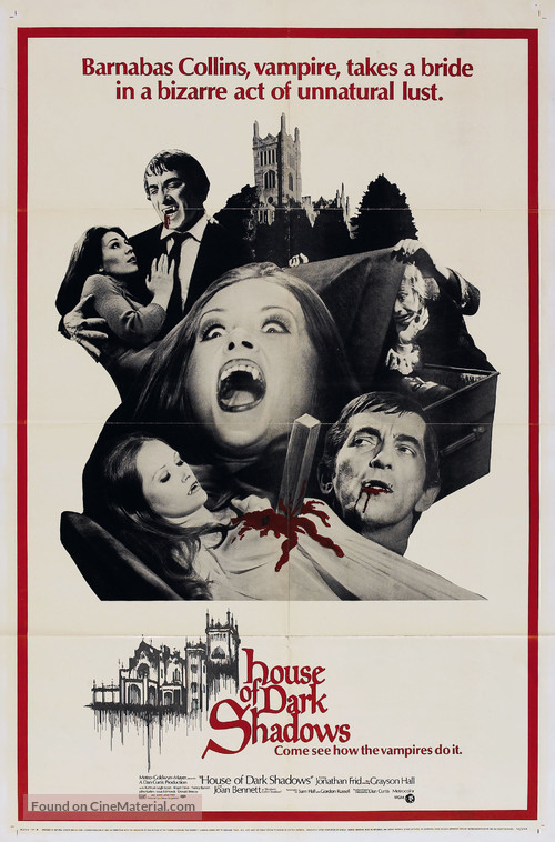 House of Dark Shadows - Movie Poster