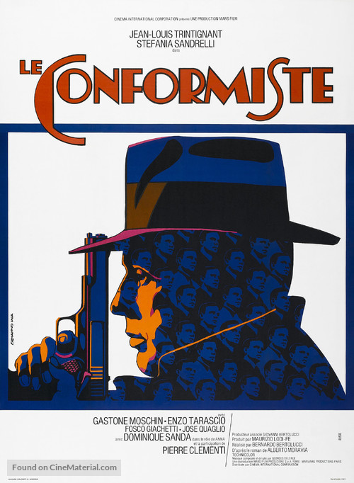 Il conformista - French Movie Poster