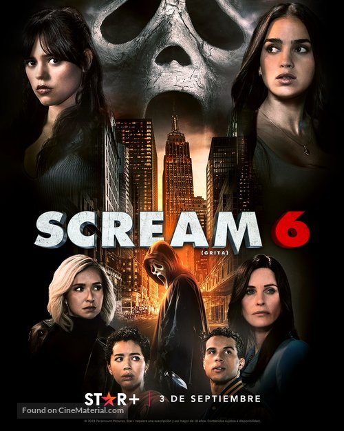 Scream VI - Argentinian Movie Poster