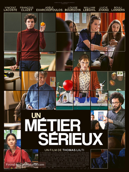 Un m&eacute;tier s&eacute;rieux - French Movie Poster