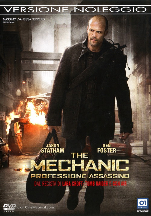 The Mechanic - Italian DVD movie cover