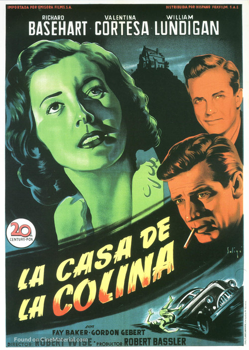 The House on Telegraph Hill - Spanish Movie Poster