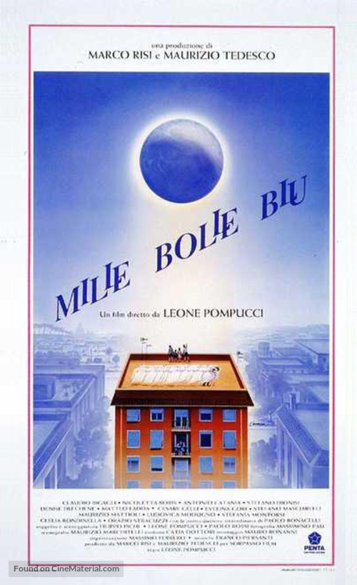 Mille bolle blu - Italian Movie Poster