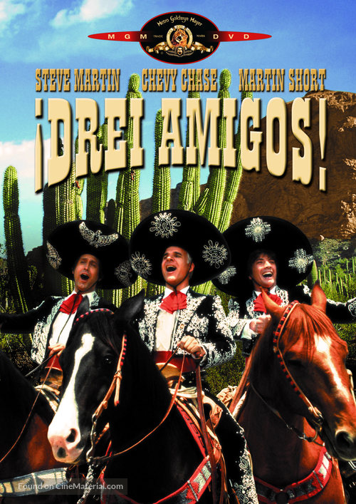 Three Amigos! - German Movie Cover
