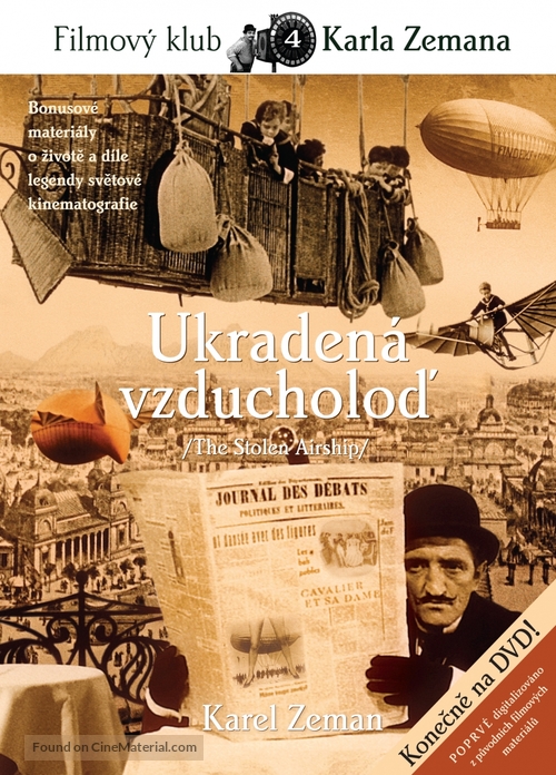 Ukraden&aacute; vzducholod - Czech Video release movie poster