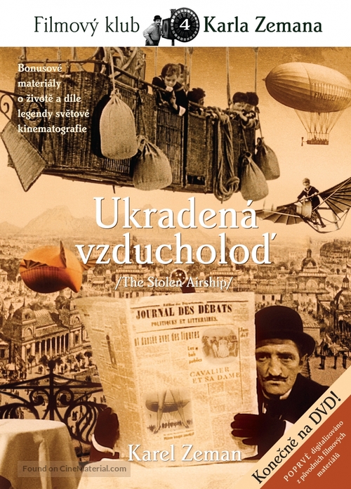 Ukraden&aacute; vzducholod - Czech Video release movie poster