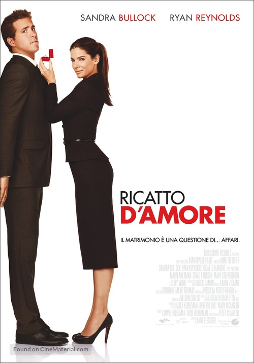 The Proposal - Italian Movie Poster