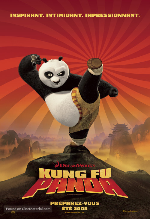 Kung Fu Panda - French Movie Poster