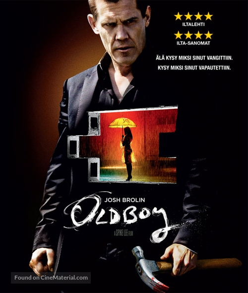 Oldboy - Finnish Blu-Ray movie cover