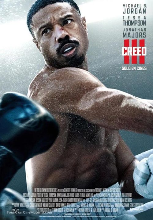 Creed III - Venezuelan Movie Poster