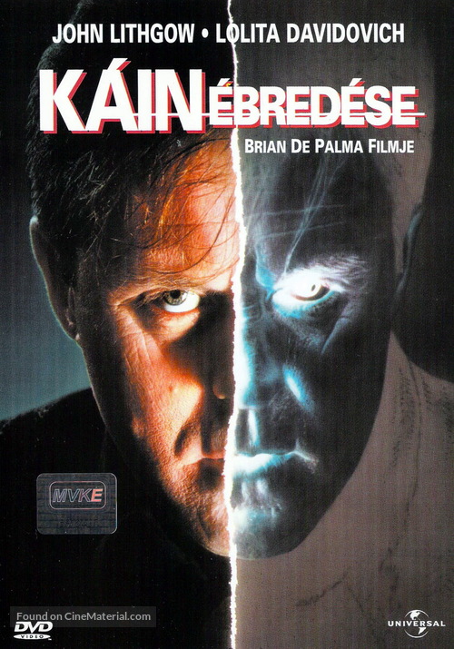 Raising Cain - Hungarian Movie Cover