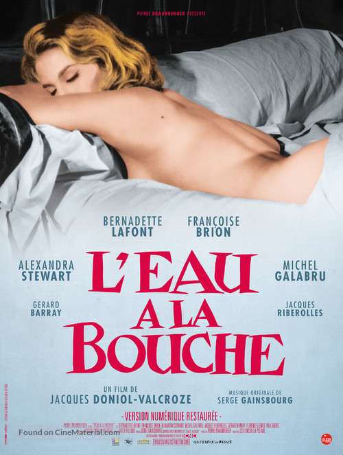 L&#039;eau &agrave; la bouche - French Re-release movie poster