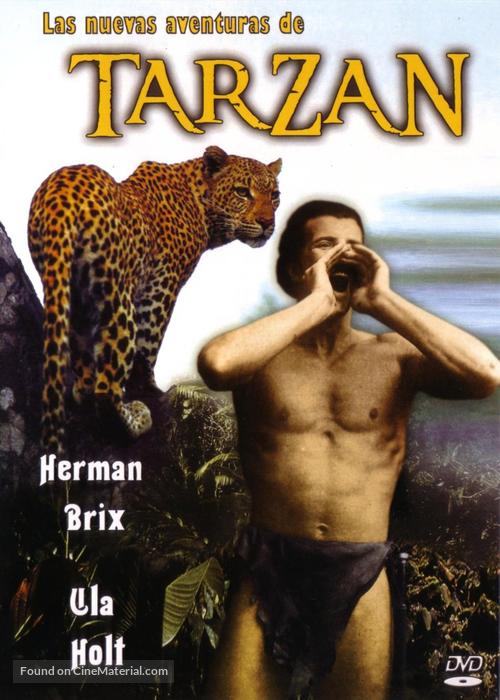 The New Adventures of Tarzan - Spanish DVD movie cover