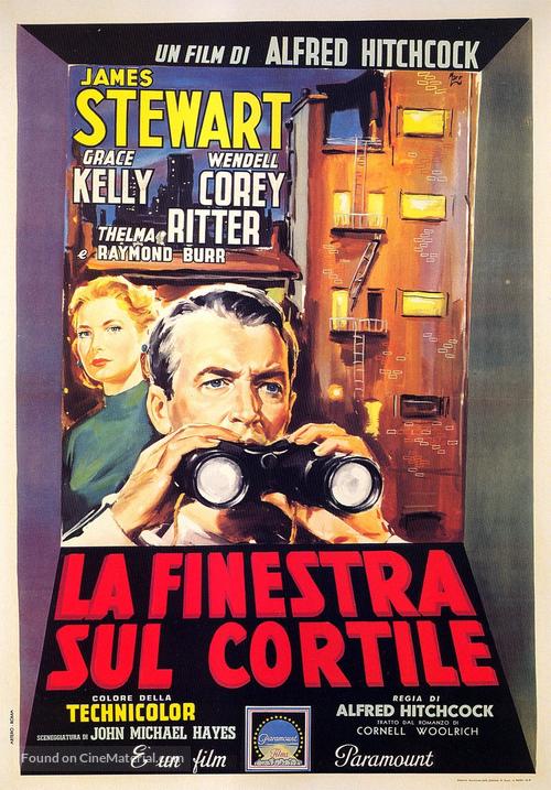 Rear Window - Italian Movie Poster