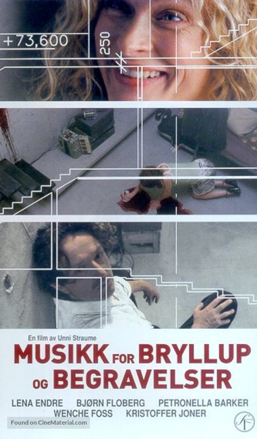 Musikk for bryllup og begravelser - Norwegian VHS movie cover