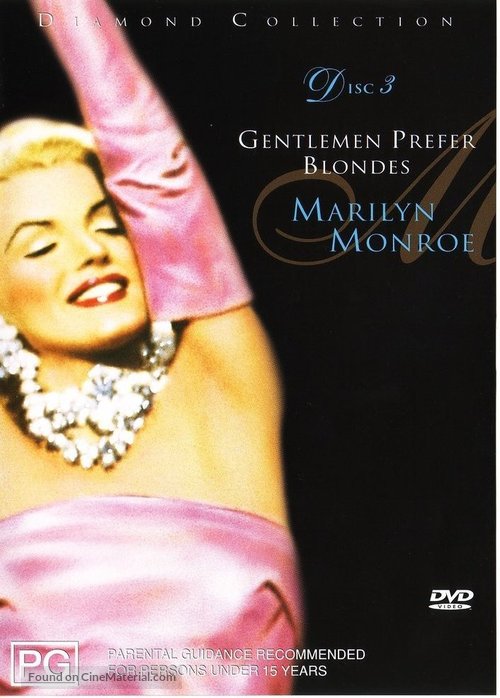 Gentlemen Prefer Blondes - Australian Movie Cover