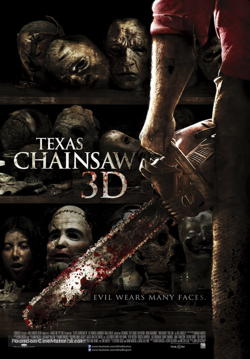 Texas Chainsaw Massacre 3D - Dutch Movie Poster