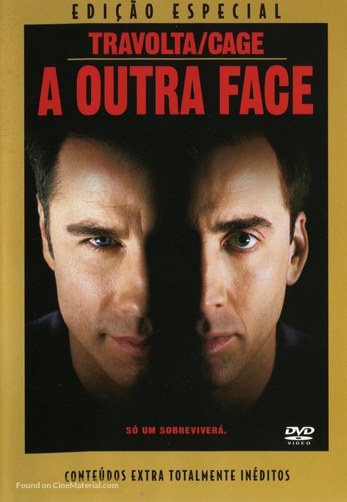 Face/Off - Portuguese DVD movie cover