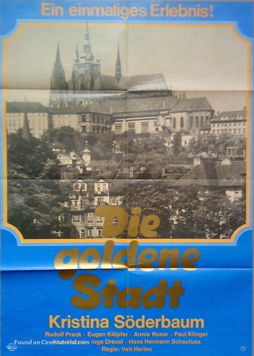 Goldene Stadt, Die - German Re-release movie poster
