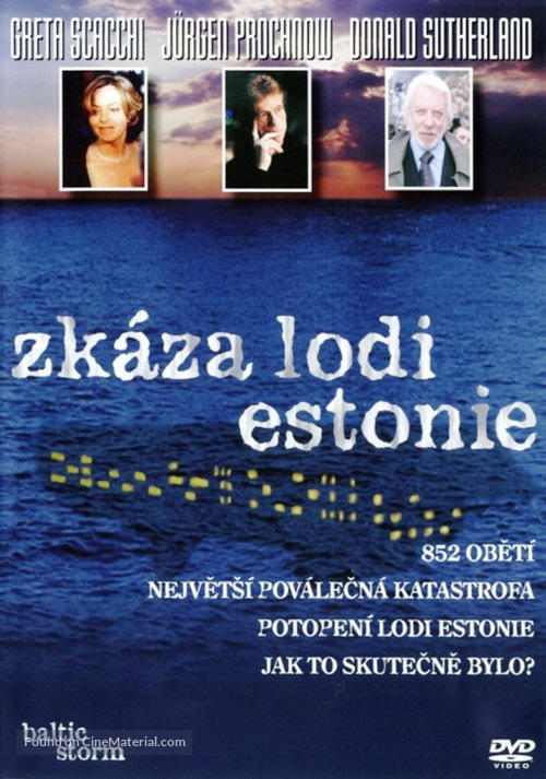 Baltic Storm - Czech DVD movie cover