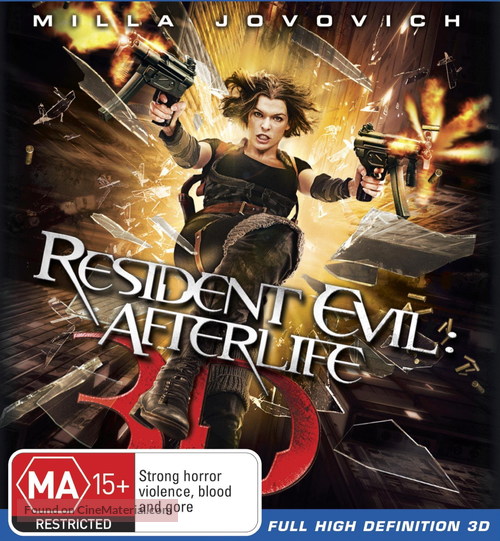 Resident Evil: Afterlife - Australian Movie Cover