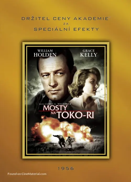 The Bridges at Toko-Ri - Czech DVD movie cover