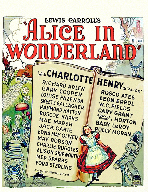 Alice in Wonderland - Movie Poster