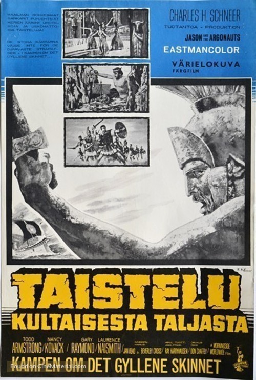 Jason and the Argonauts - Finnish Movie Poster