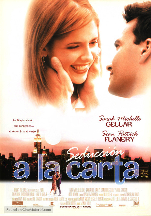 Simply Irresistible - Spanish Movie Poster