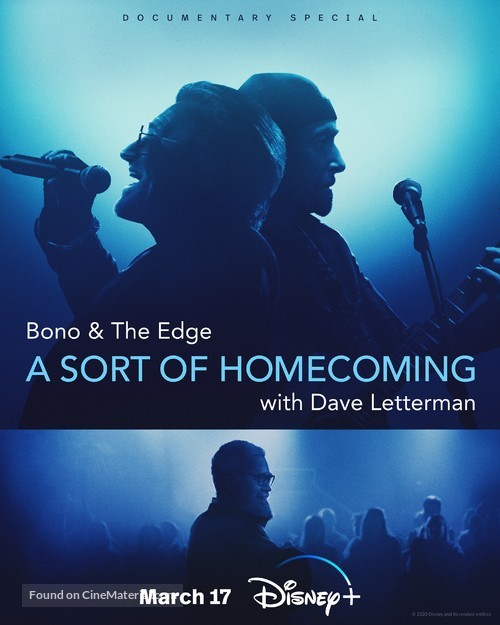 Bono &amp; The Edge: A Sort of Homecoming, with Dave Letterman - Movie Poster