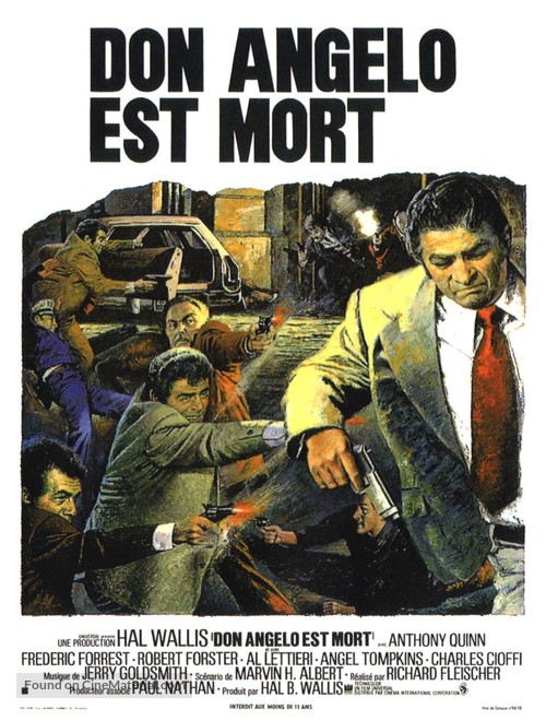 The Don Is Dead - French Movie Poster