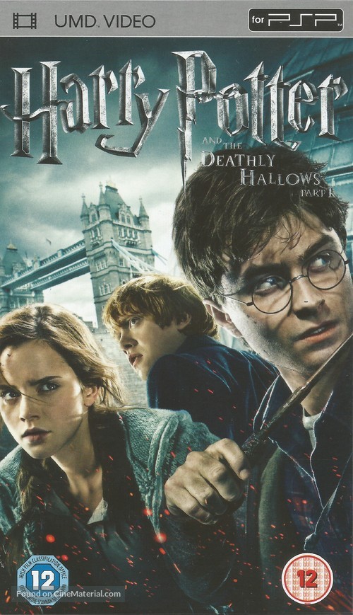 Harry Potter and the Deathly Hallows: Part I - British Movie Cover