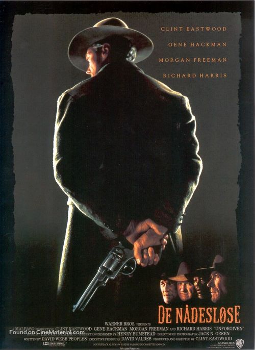 Unforgiven - Swedish Movie Poster