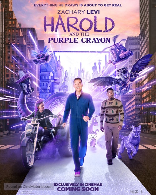 Harold and the Purple Crayon - Indian Movie Poster