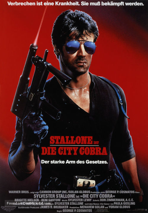 Cobra - German Movie Poster