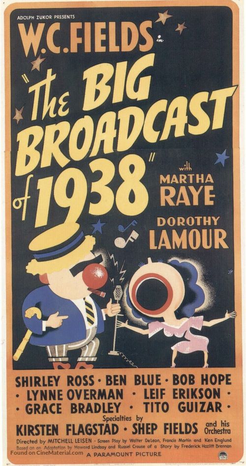 The Big Broadcast of 1938 - Movie Poster