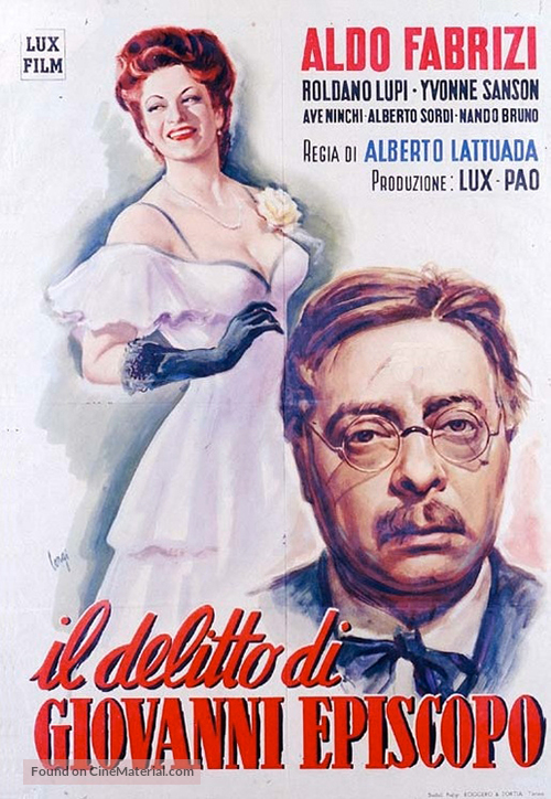 Il delitto di Giovanni Episcopo - Italian Movie Poster