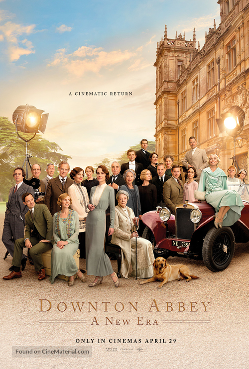 Downton Abbey: A New Era - British Theatrical movie poster