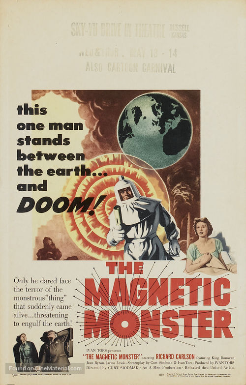 The Magnetic Monster - Movie Poster